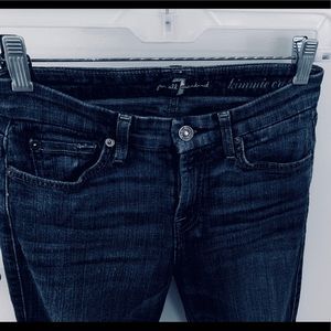 7 For All Mankind Kimmie Crop Jeans (Sz 26)